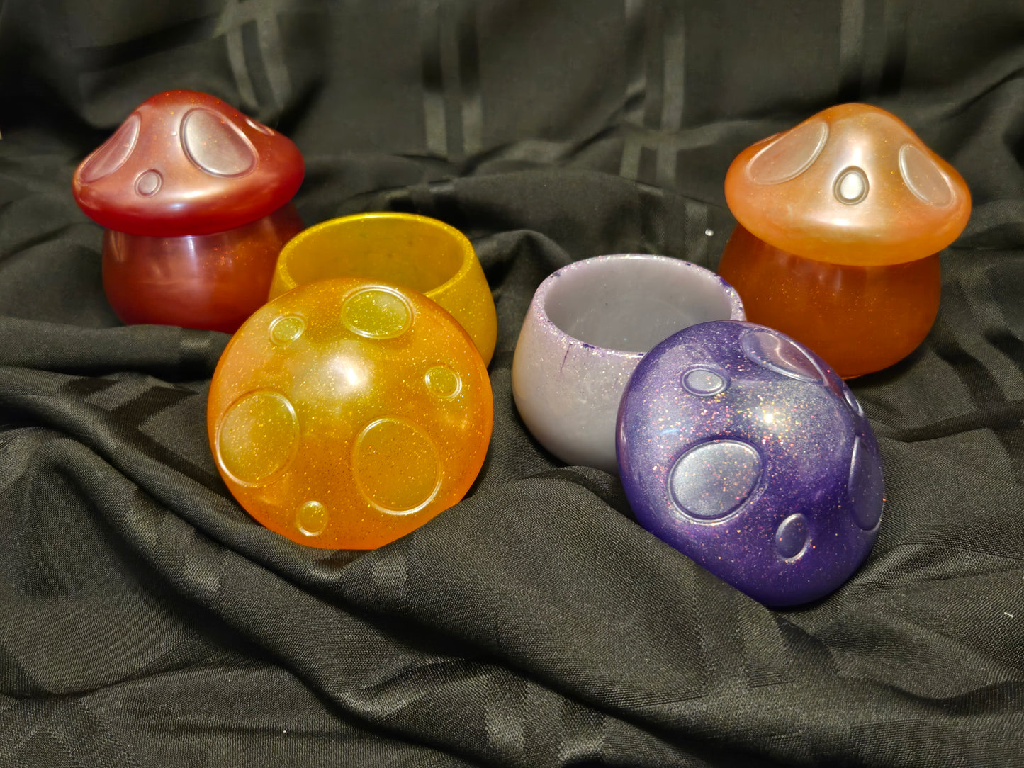 Mushroom Trinket Jar