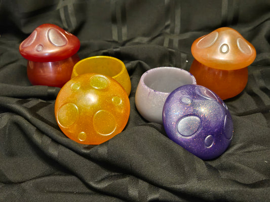 Mushroom Trinket Jar